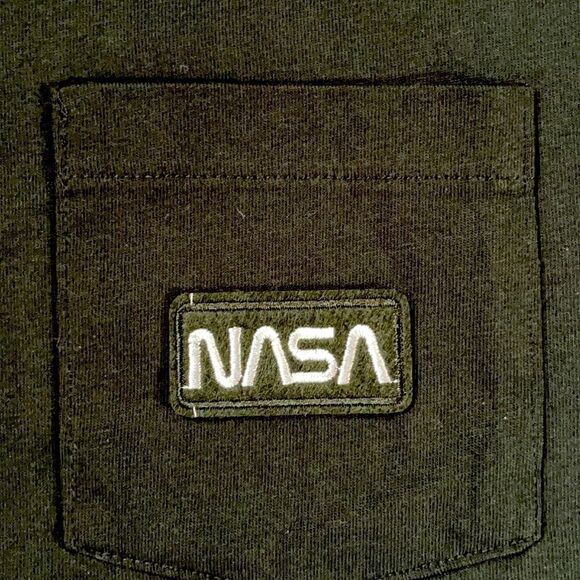 NWT Wool + Pepper Co. NASA Unisex Pocket Tee - Picture 2 of 6